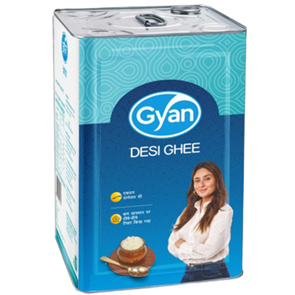 Gyan Desi Ghee 15Kg Tin